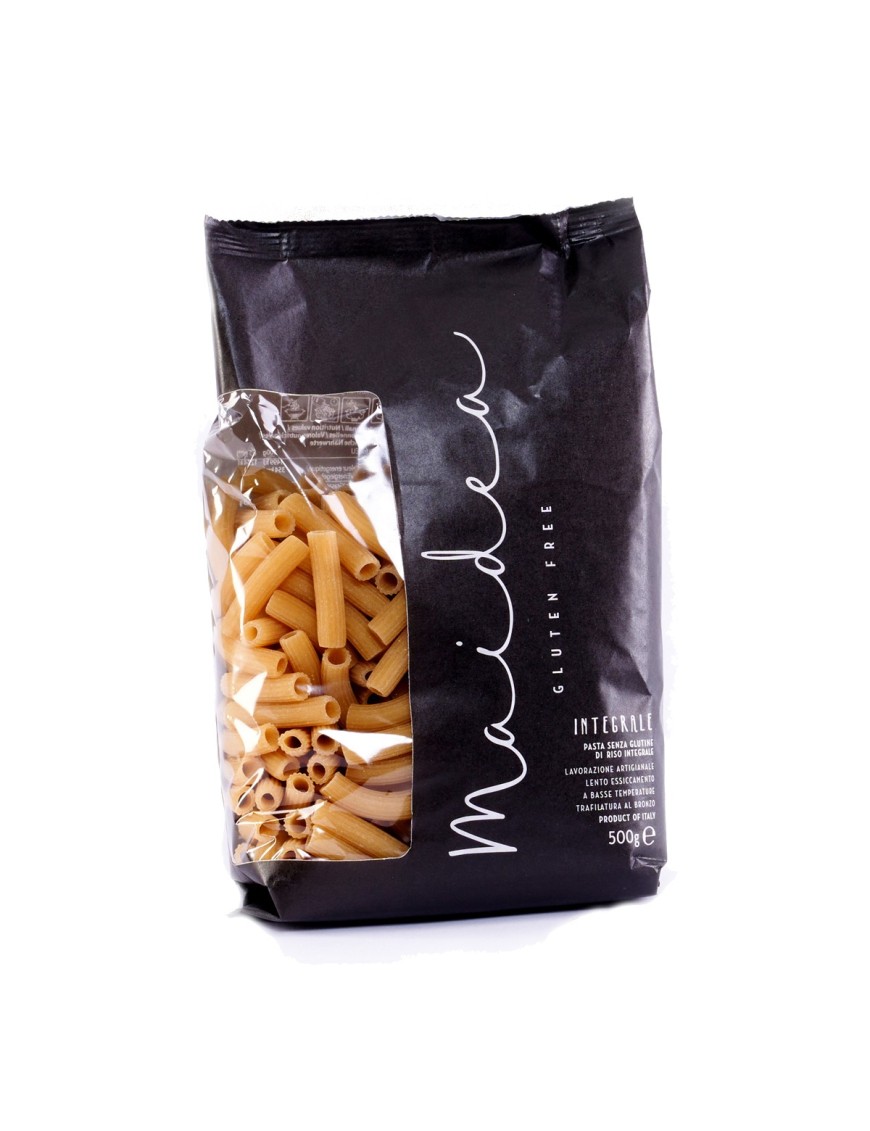 Pasta de arroz completo MAIDEA - sin gluten - SEDANI Rigati 500g