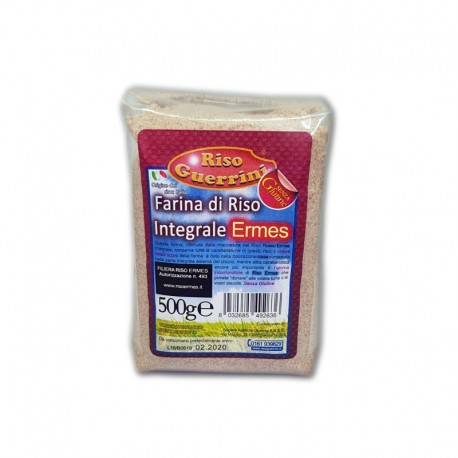 Harina de arroz rojo Ermes - 500g - Sin gluten