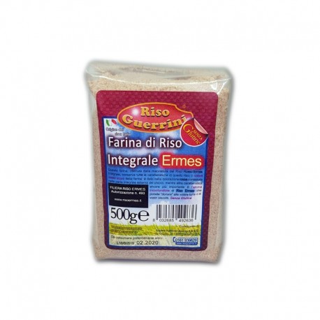 Red brown Ermes rice flour 500g - Gluten Free