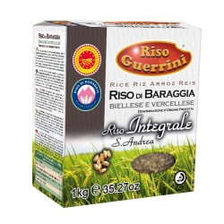 ARROZ DOP Integral - Riso di Baraggia b.se e v.se 1kg