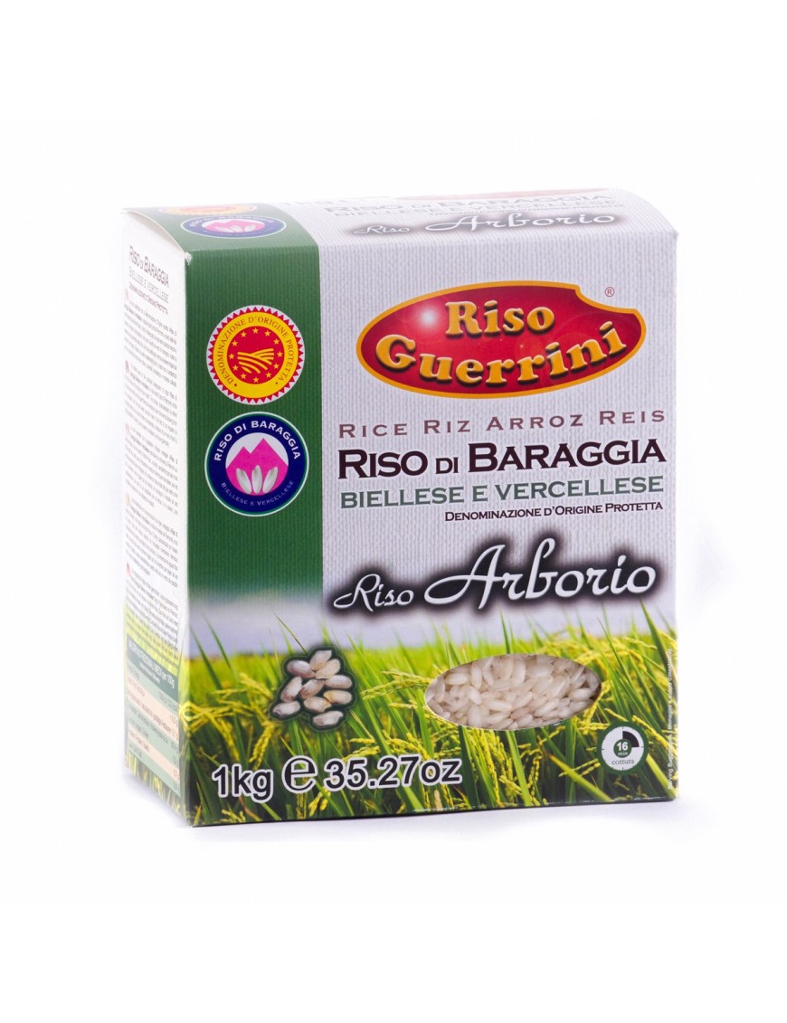 Arroz Arborio DOP italiano: el mas grande por todas las recetas