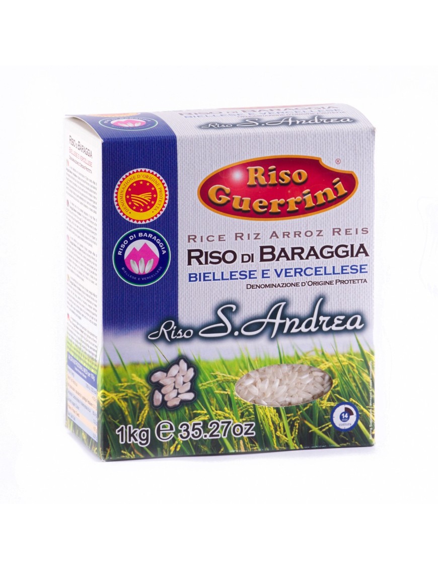 Riso Sant'Andrea Dop: il riso di Baraggia