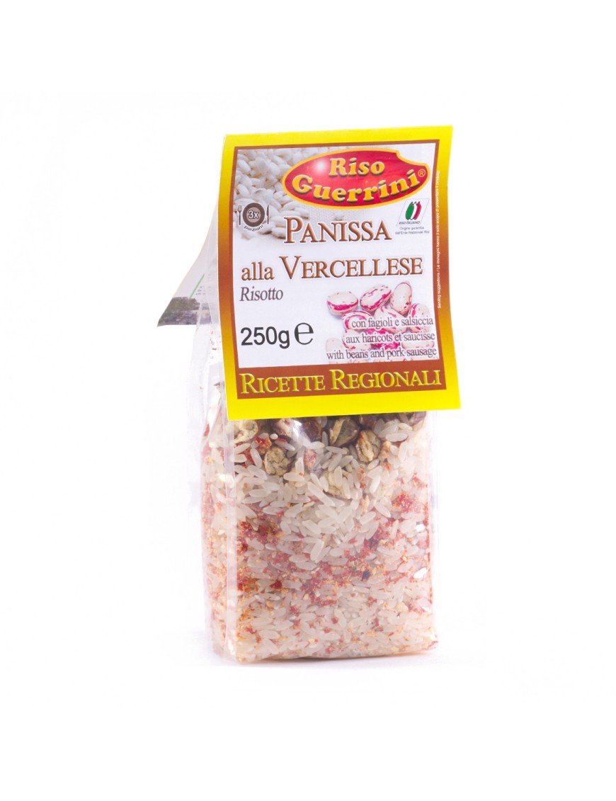 Bereit Risotto mit Bohnen und Wurst
