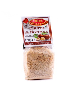 Risotto listo con Avellanas