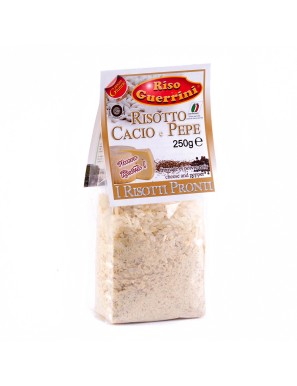 Risotto mit Käse und Pfeffer