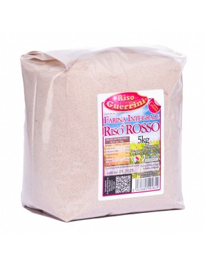 Farine de riz rouge complet - 5kg - Sans gluten