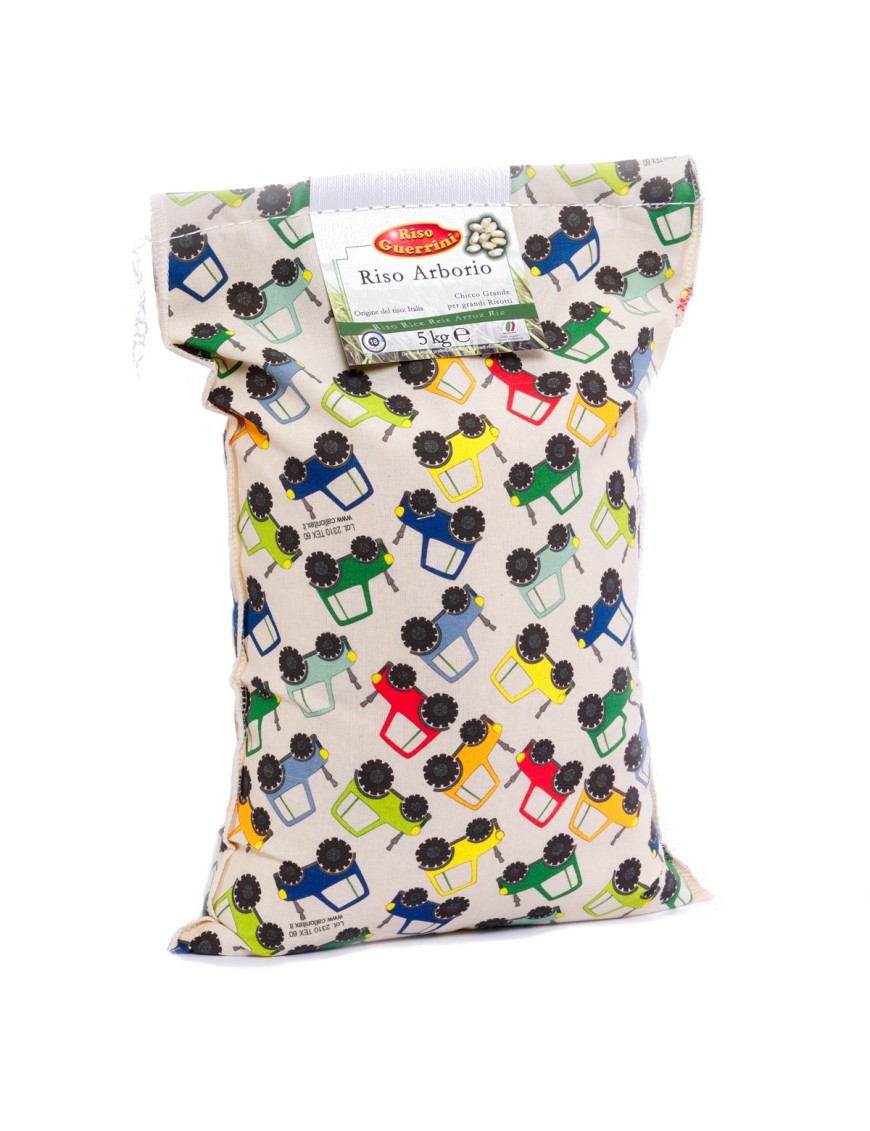 Arroz Arborio - 5kg -  bolsa de algodón